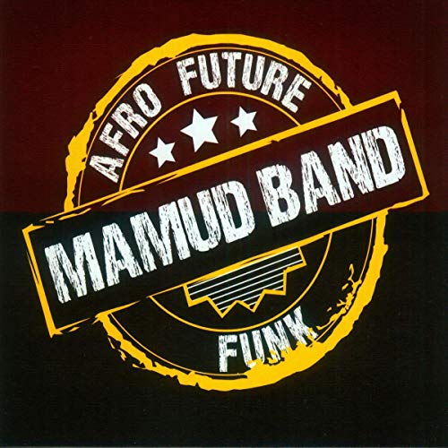 CD cover for Mamud Bandās āAfro Future Funkā with a distressed stamp design.