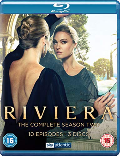 "Blu-ray case with image of woman in black dress and reflection."