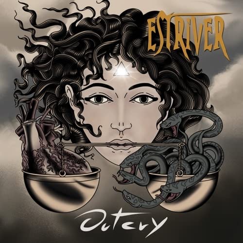 CD cover: woman with ornate hair, snakes, and heart imagery.