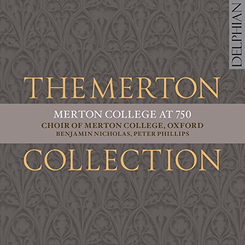 CD cover for "The Merton Collection" by Choir of Merton College, Oxford.