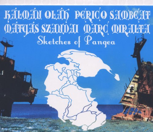 CD cover: blue background with ship silhouettes and a Pangea map.