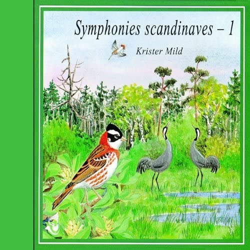 CD cover depicting a Scandinavian landscape with birds and trees.