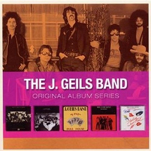 Album cover with painted eyes and lips, titled "Ladies Invited" by The J. Geils Band.