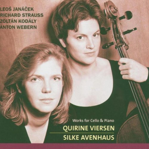 CD cover featuring a man holding a cello and a woman beside him.