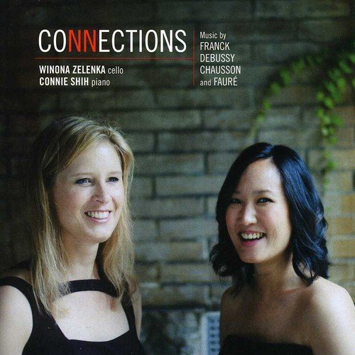 CD cover featuring portraits of Winona Zelenka and Connie Shih.