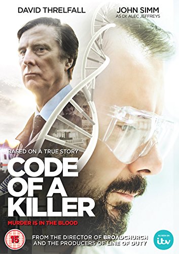 DVD cover for Code of a Killer featuring David Threlfall and John Simm.