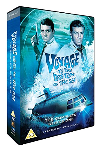 Blue DVD case with two men and a submarine, titled "Voyage to the Bottom of the Sea".