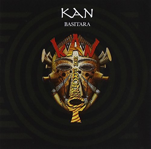 CD cover for “Basitara” featuring a detailed, patterned mask on black.