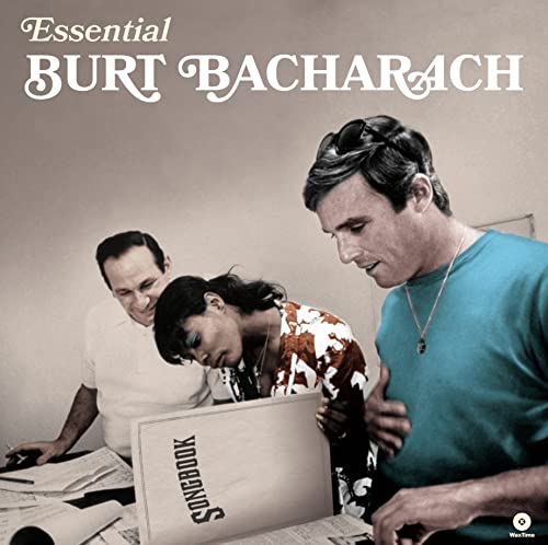 Album cover featuring Burt Bacharach and others looking at a songbook in a studio.