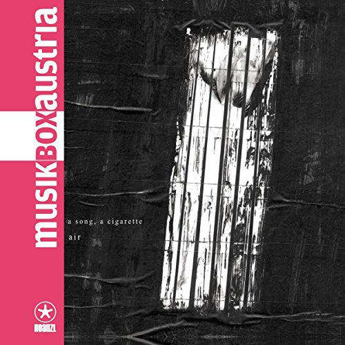 CD cover for “A Life, A Song, A Cigarette” with abstract, blurred imagery.