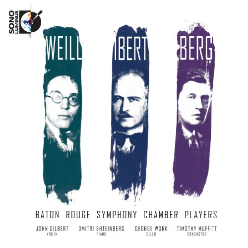 CD cover with three composers' portraits and musician names on a white background.