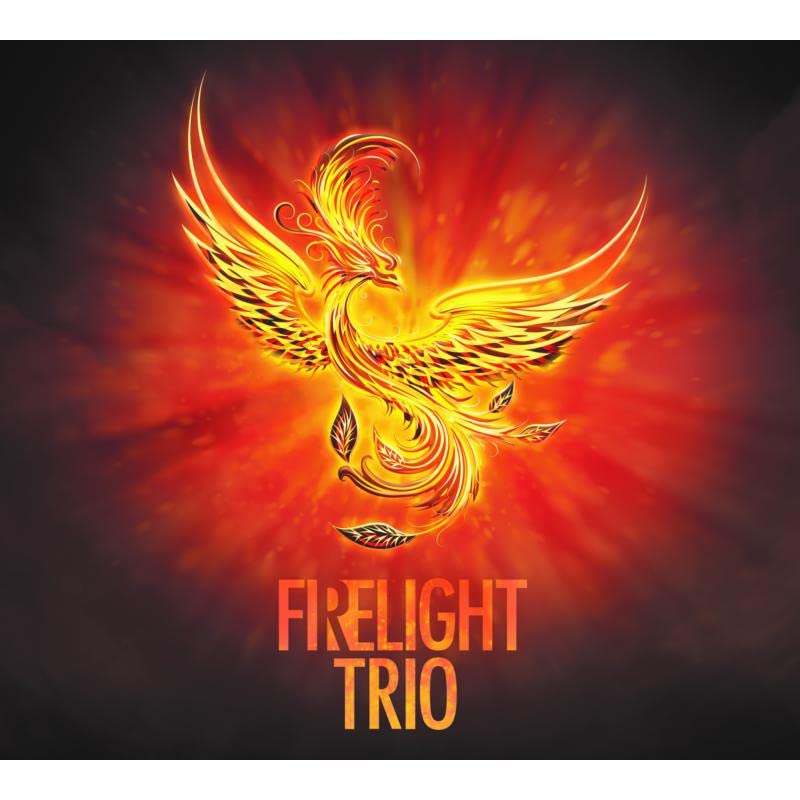 Fiery phoenix illustration with "Firelight Trio" text below.