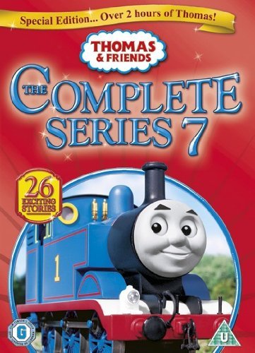 Thomas & Friends Complete Series 7 DVD cover with blue train.