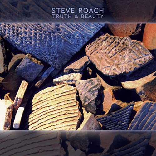 CD cover for Steve Roach’s “Truth & Beauty” featuring textured stone imagery.