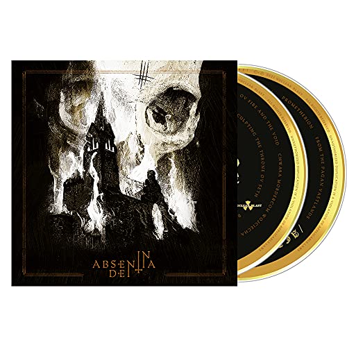 Behemoth album "In Absentia Dei" CD with dark, gothic skull artwork.