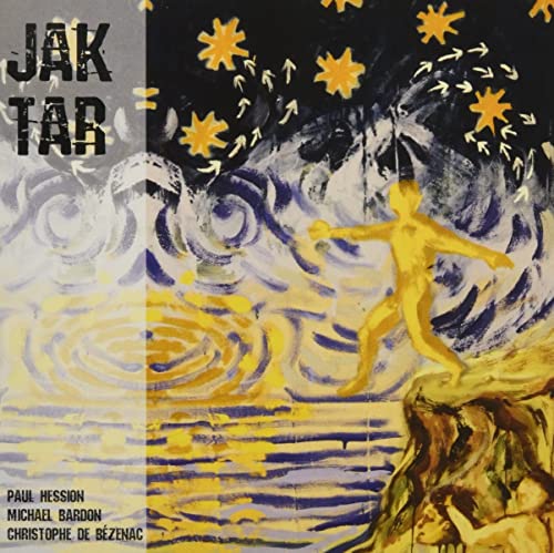 CD cover: abstract painting of a figure amidst swirling stars and smoke.