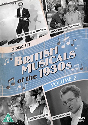 DVD cover for "British Musicals of the 1930s: Vol 2" with film stills.