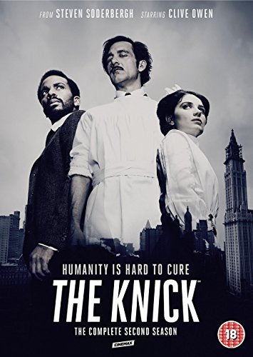 DVD case with medical drama TV series The Knick season 2 cover artwork.