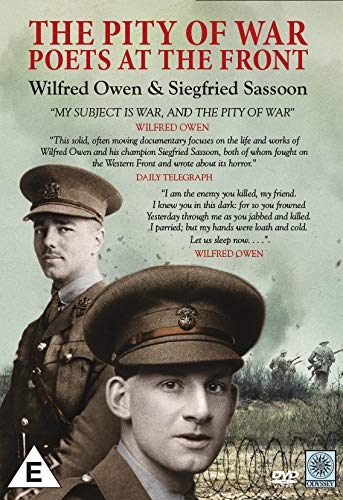 DVD cover featuring portraits of Wilfred Owen and Siegfried Sassoon in military uniform.