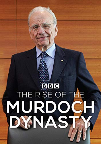 Rupert Murdoch portrait, DVD cover for "The Rise Of The Murdoch Dynasty".