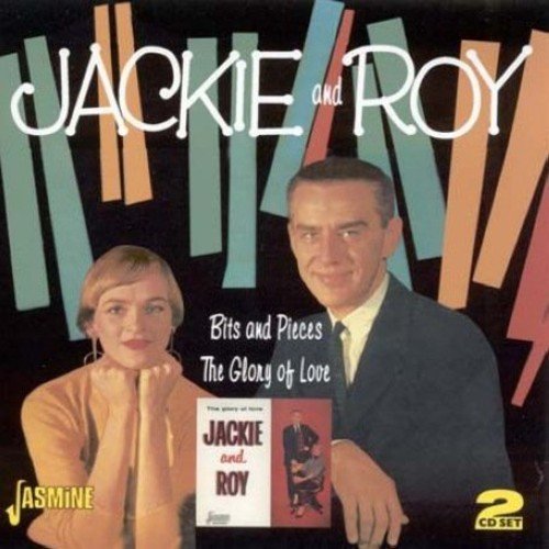 "CD cover with Jackie and Roy, a man and woman, against a black background."