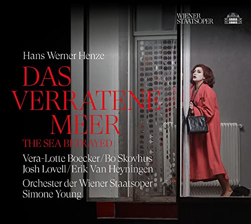 CD cover for Hans Werner Henze's "Das Verratene Meer" opera.