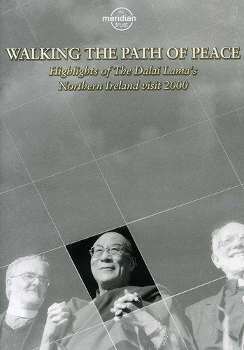 DVD cover featuring the Dalai Lama and religious leaders in grayscale.