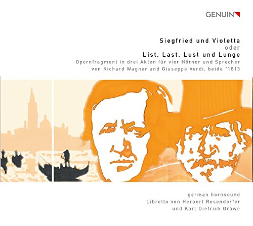 "CD cover with orange-toned image of two men's faces and a harbor scene."