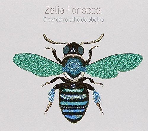 Vinyl album cover featuring an illustrated bee with blue details.
