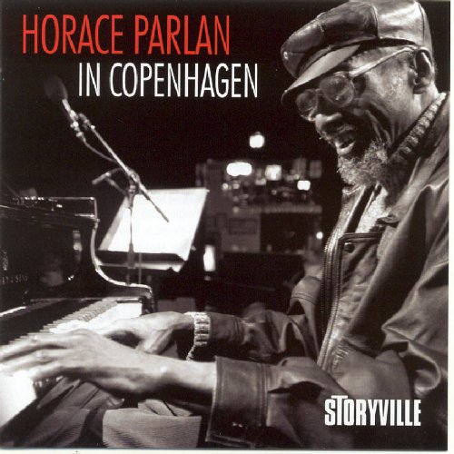 Horace Parlan at a piano in Copenhagen, album cover art.