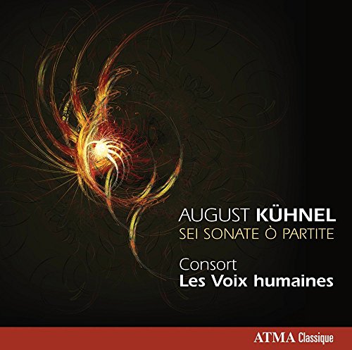 "CD cover with swirling orange and yellow design on black background, white and red text."