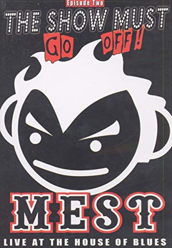 DVD cover for “Mest - Live At The House Of Blues” featuring a cartoon face.