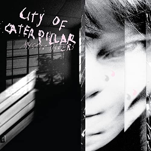 CD cover for City of Caterpillar’s “Mystic Sisters” with distorted faces.