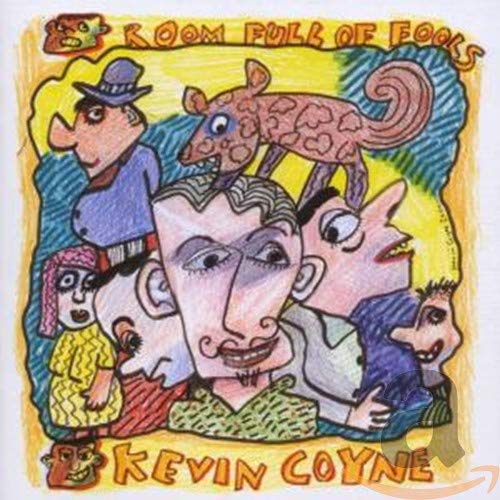 CD cover: cartoon figures and a dog against a yellow and blue background.