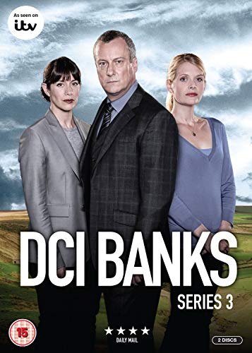 "DVD cover featuring three people standing together against a cloudy sky background."