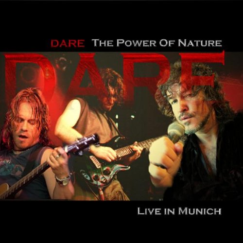CD cover for Dare’s “The Power of Nature” live album, featuring musicians.
