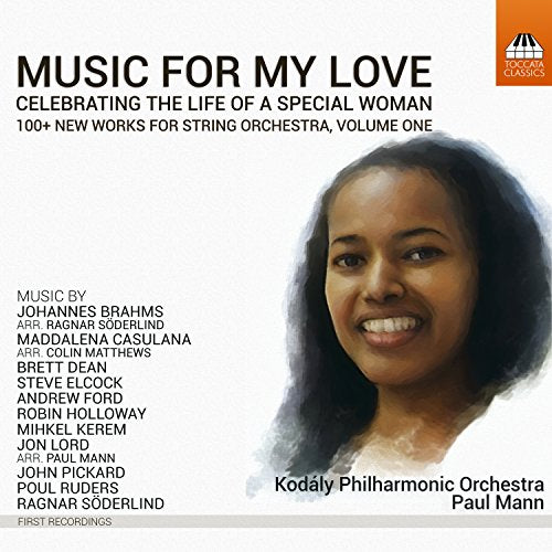 "CD cover with a smiling woman's portrait and text about the music album."