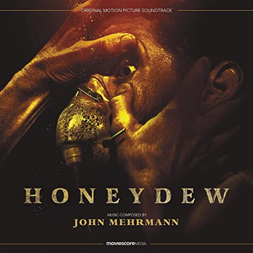 Honeydew" soundtrack CD cover: close-up of a golden, distressed face.