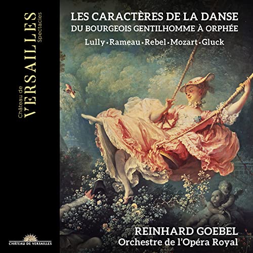 CD cover featuring 18th-century painting of a woman on a swing.