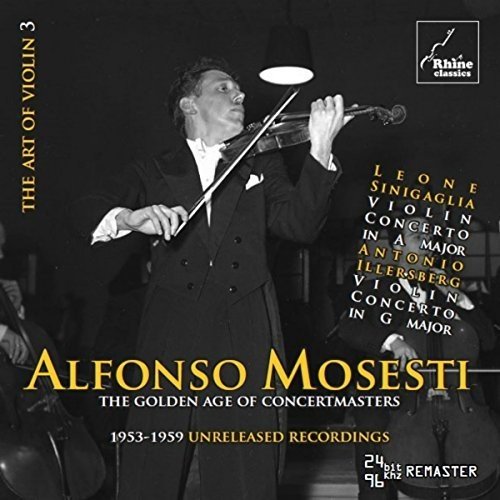 Black and white image of a man playing violin on a CD cover.
