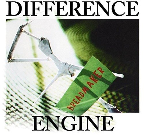 Album cover featuring a robotic figure holding a green "BREADMAKER" flag against a dark background.