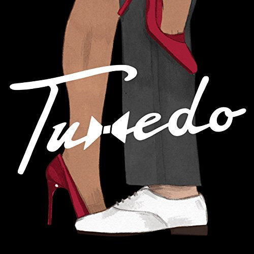 CD cover for Tuxedo, showing legs in formal wear and shoes.