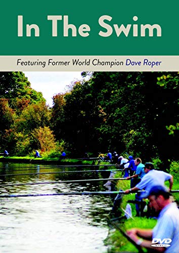 DVD cover for "In The Swim" showing people fly fishing by a river.