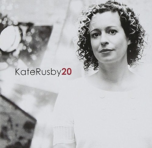 Black and white portrait of Kate Rusby with album title "20".