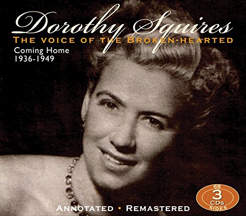 CD cover featuring a black-and-white portrait of Dorothy Squires with styled hair.