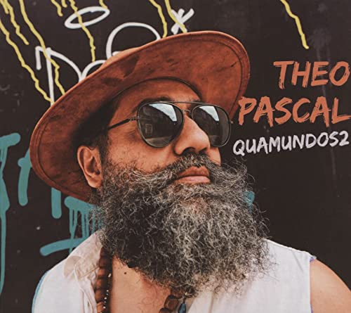 CD cover: Man with beard and hat, text “Theo Pascal - Quamundos 2”.