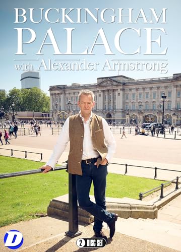 Alexander Armstrong stands in front of Buckingham Palace on this two-disc DVD cover.