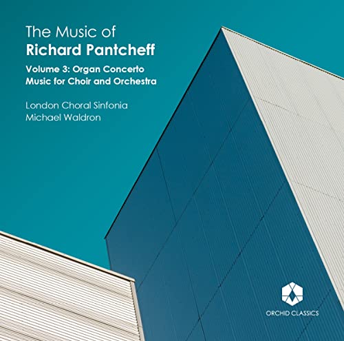 CD cover for Richard Pantcheff’s “Organ Concerto” by London Choral Sinfonia.