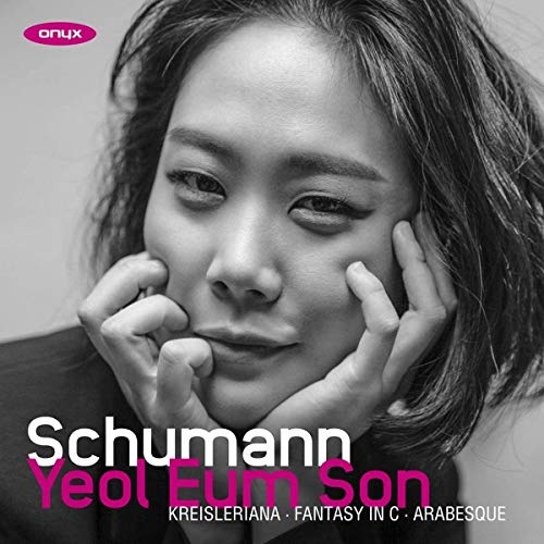 CD cover featuring pianist Yeol Eum Son in black and white portrait.