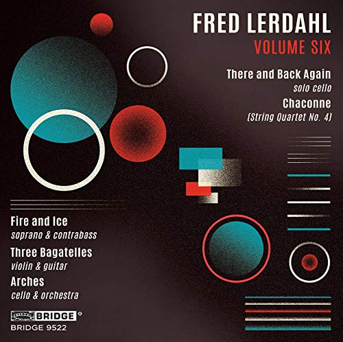 CD cover for Fred Lerdahl's Volume Six, abstract geometric design.